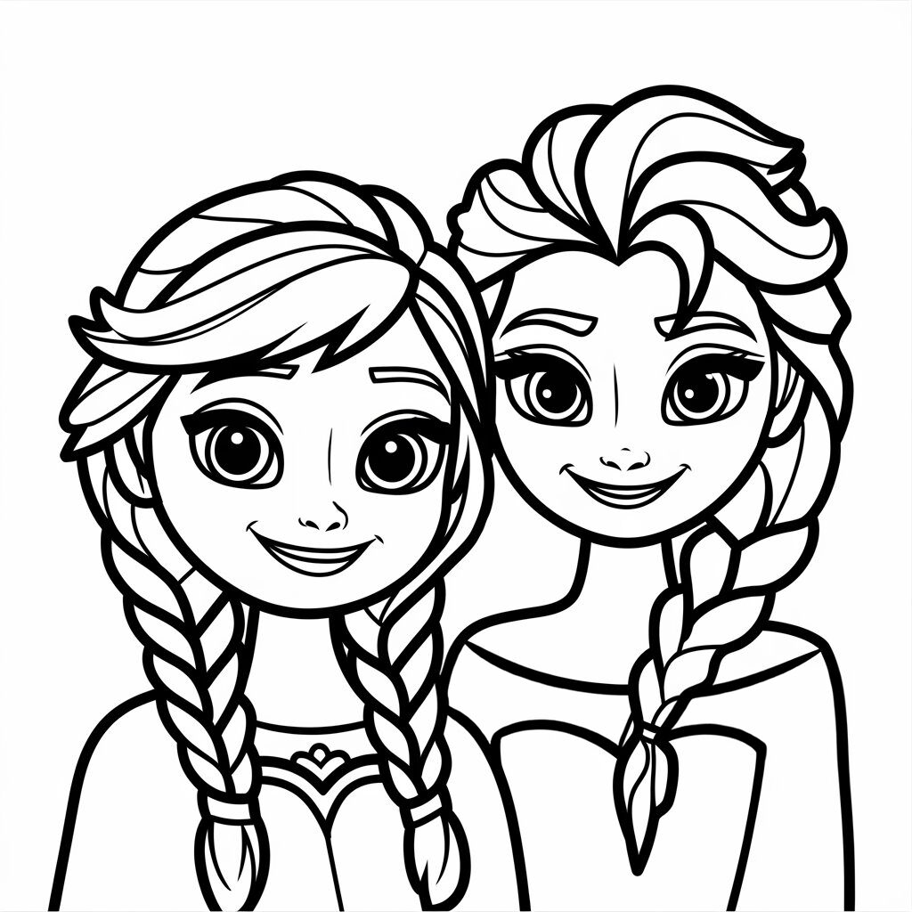 coloriage elsa