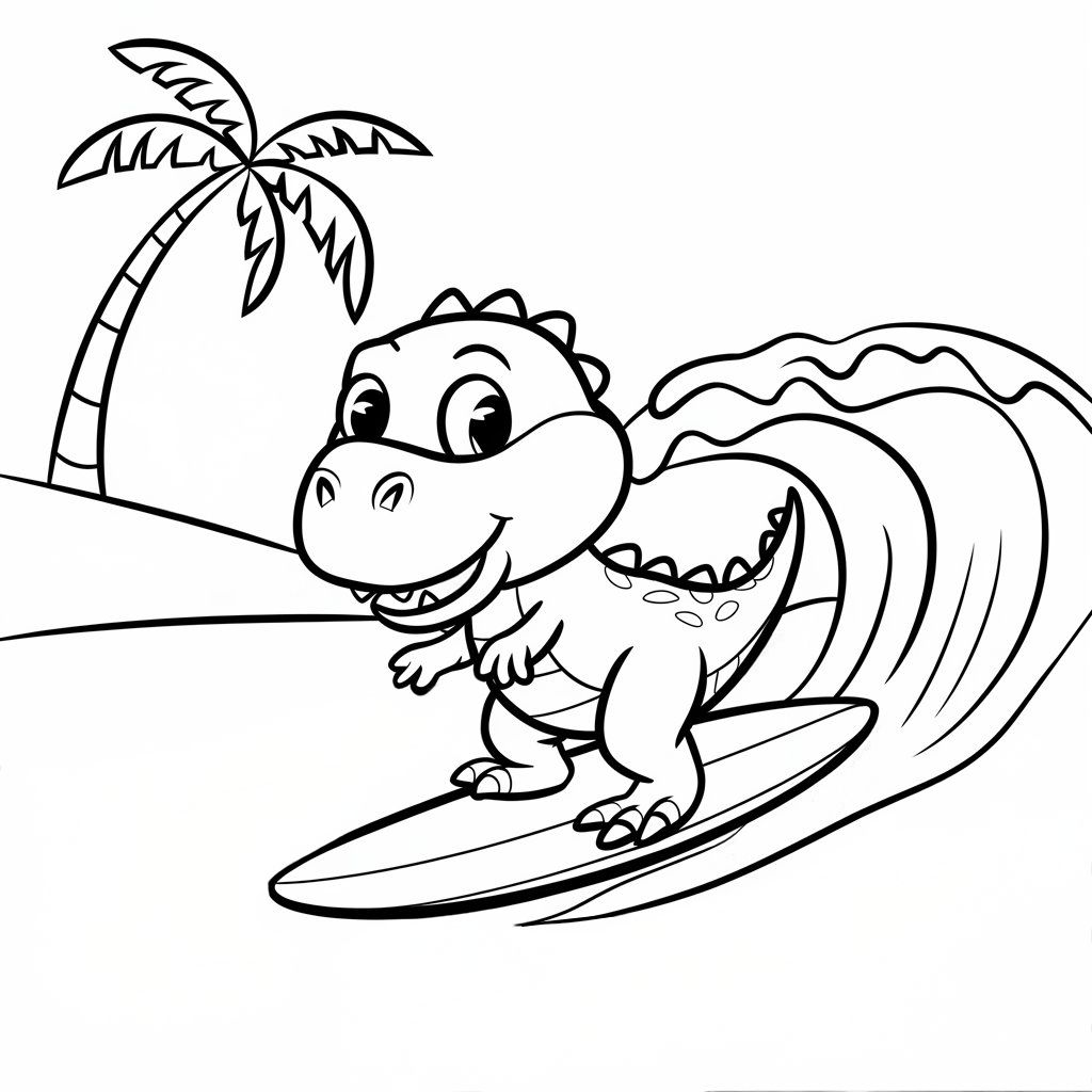 coloriage dinosaures