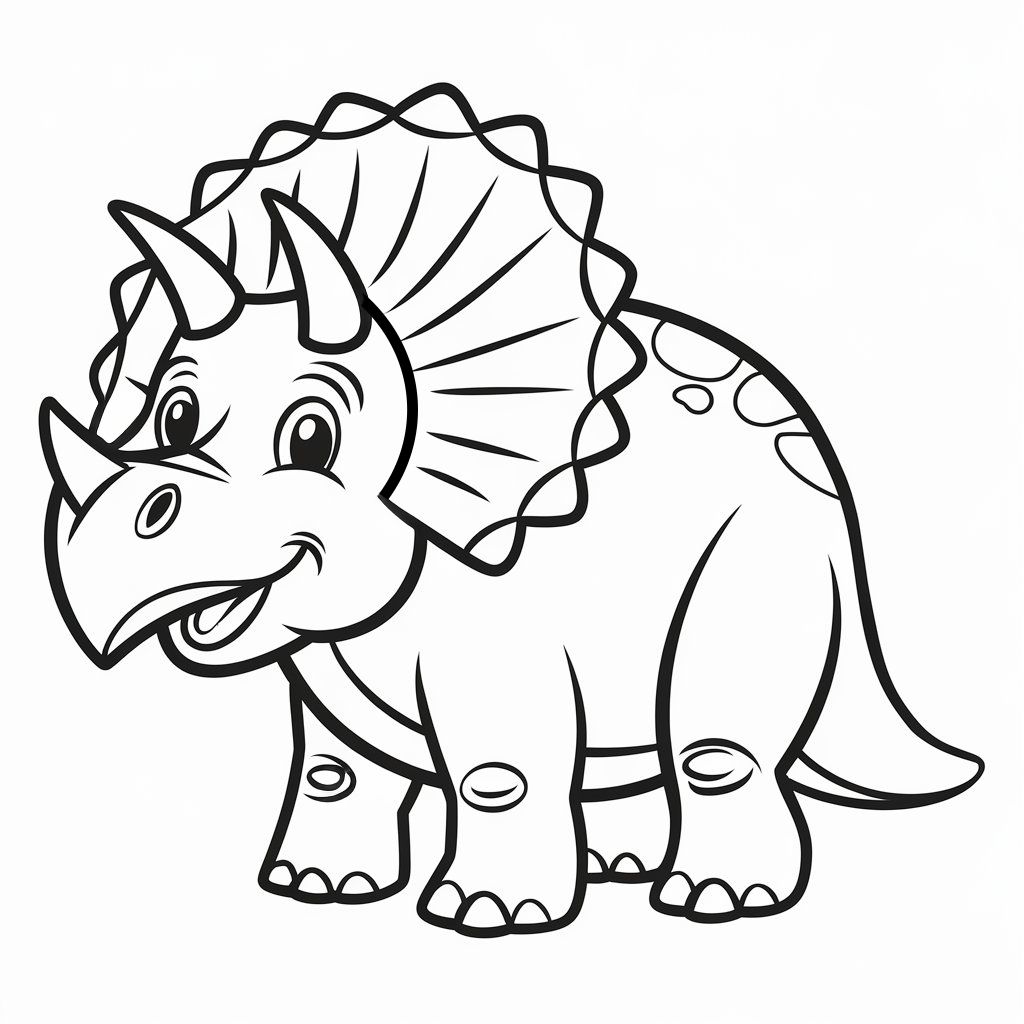 coloriage à imprimer dinosaures