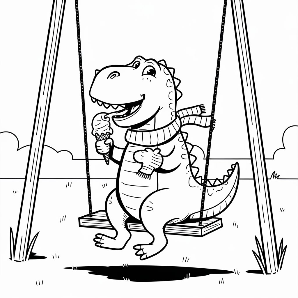 coloriage imprimer dinosaure