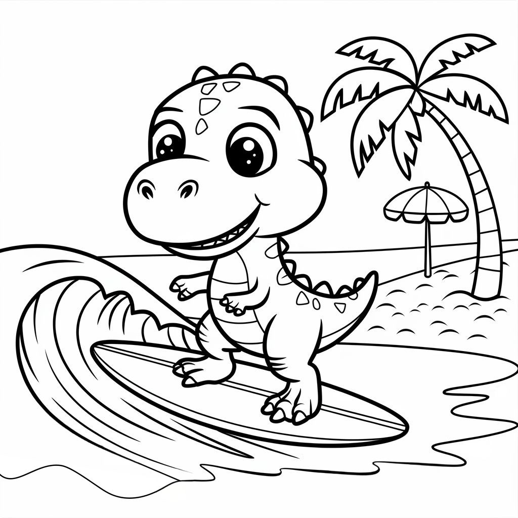 dinosaure coloriage