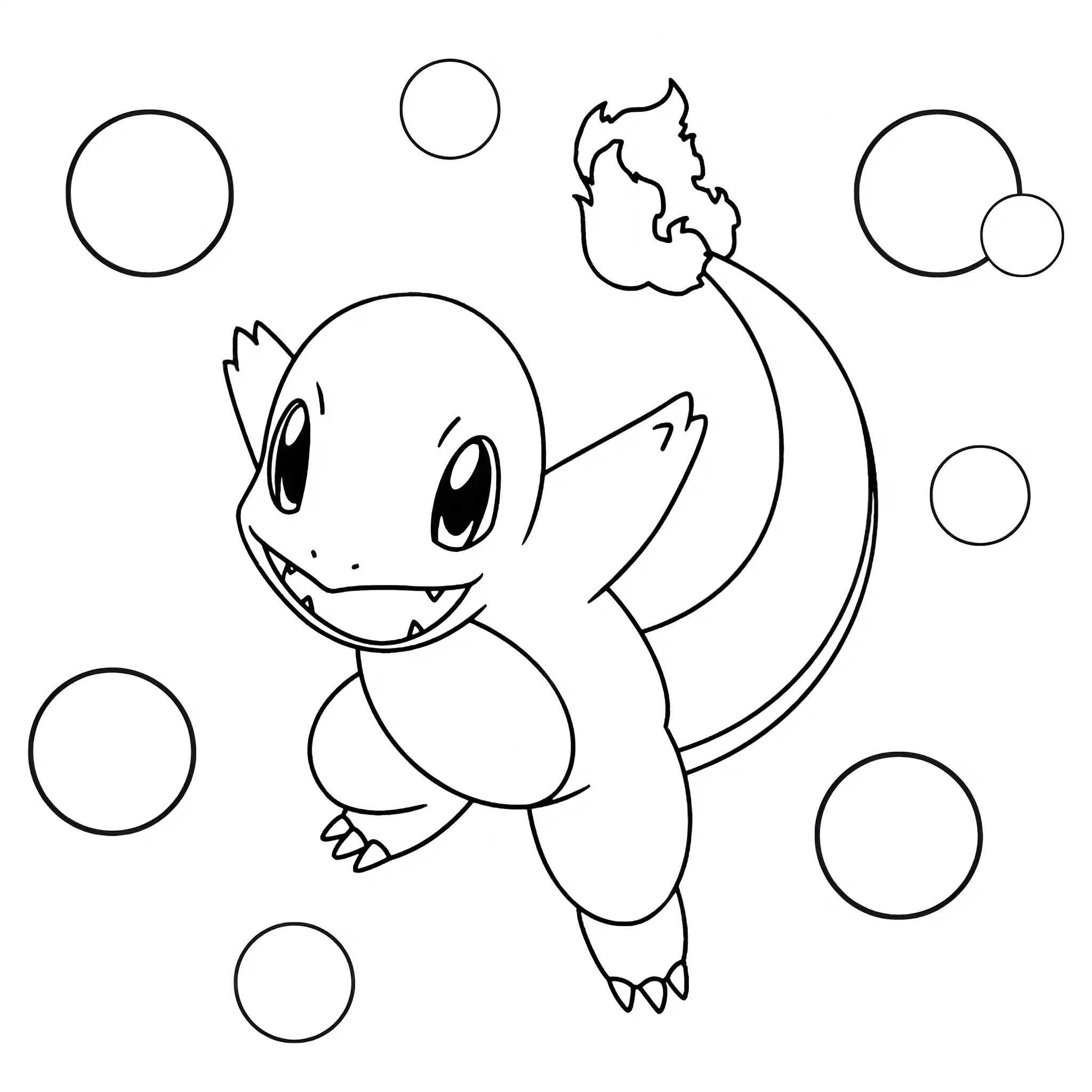 coloriage pokemon salameche
