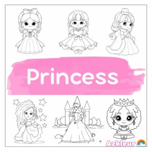 Coloriage Princesse