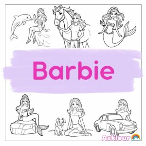 Coloriage Barbie
