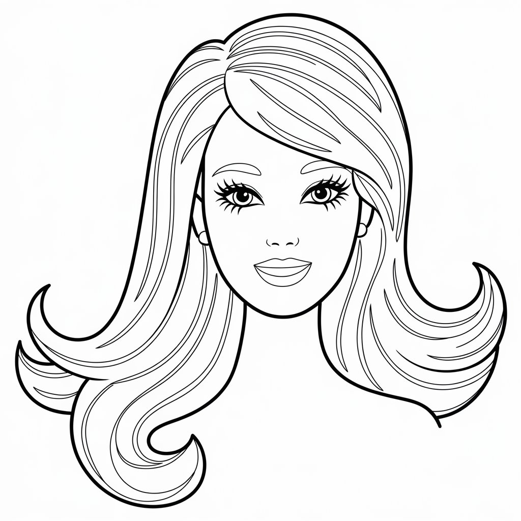 coloriage des barbie