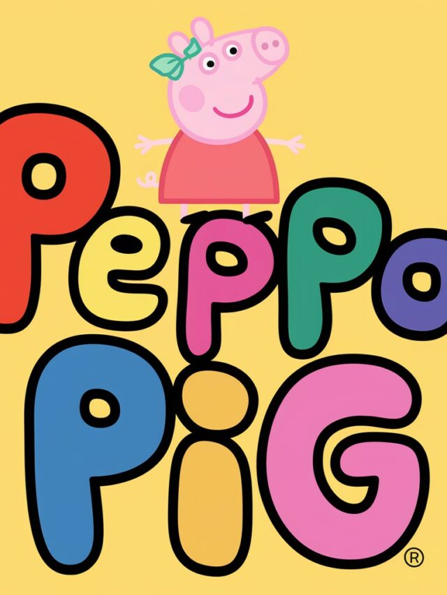 Peppa pig kleurplaat