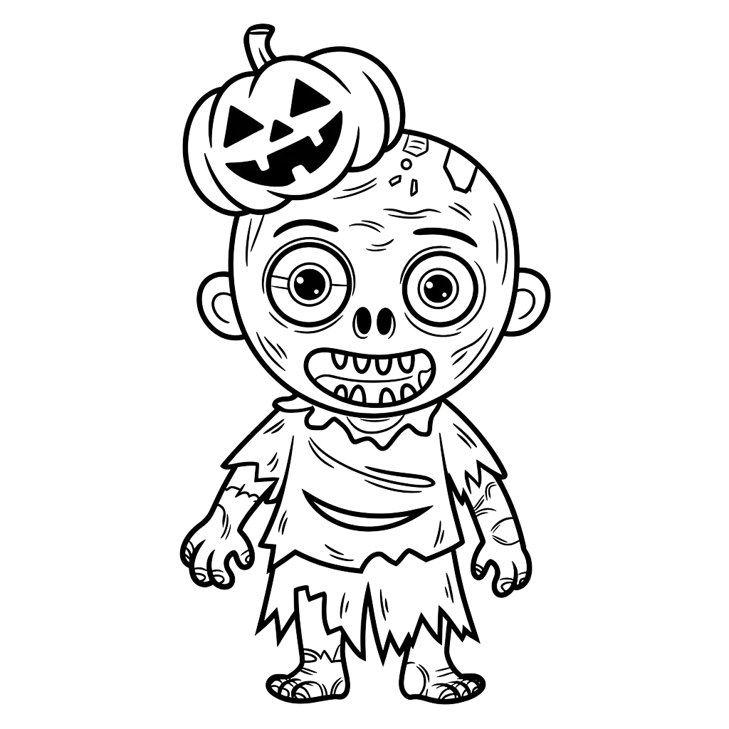 coloriage halloween