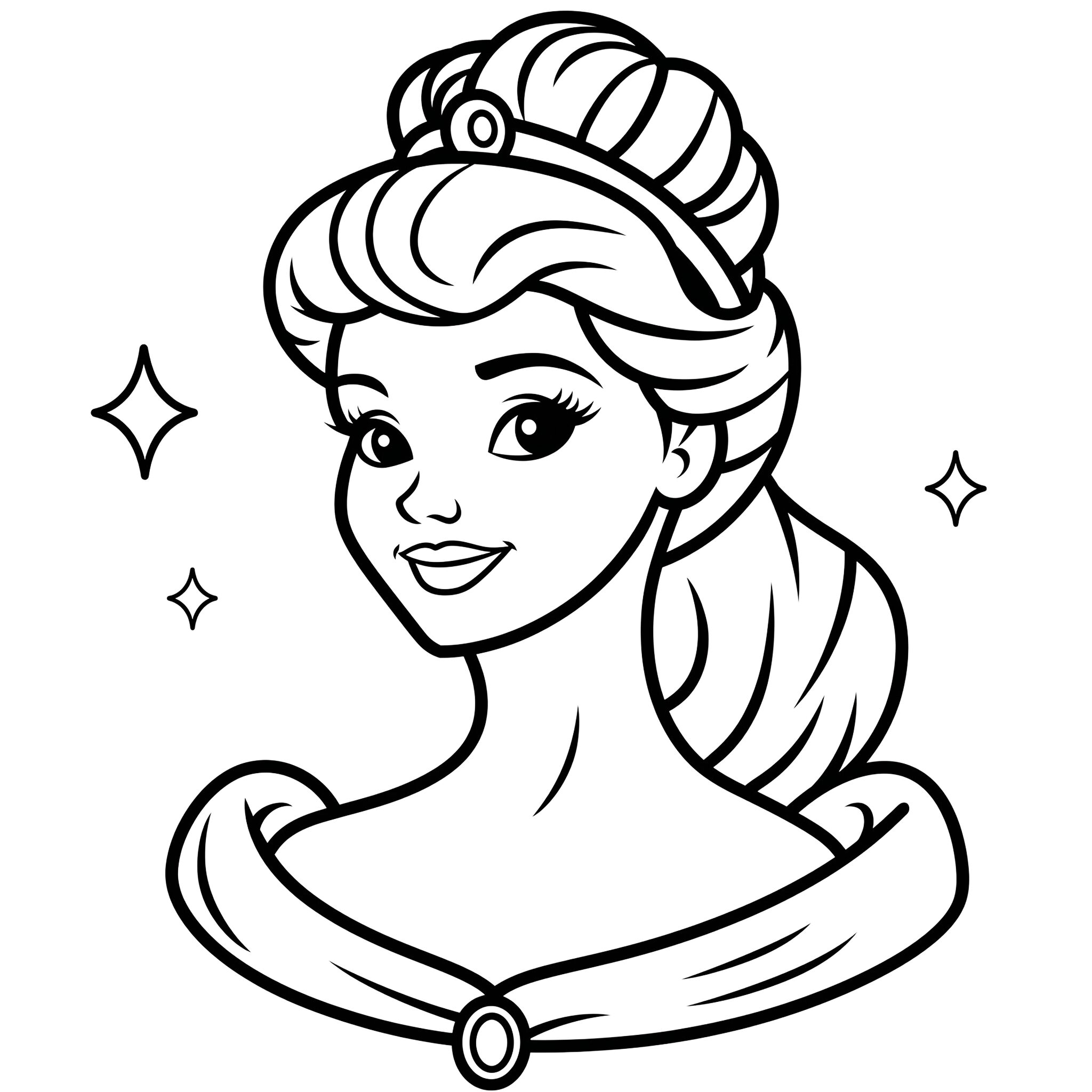 princesse coloriage imprimer
