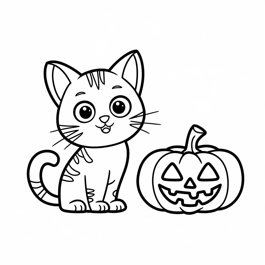 coloriage halloween maternelle