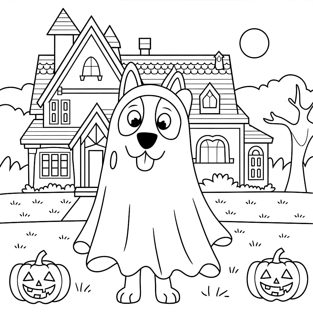 coloriage à imprimer halloween