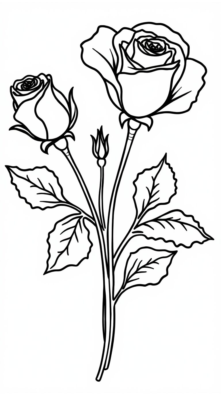 coloriage de fleur