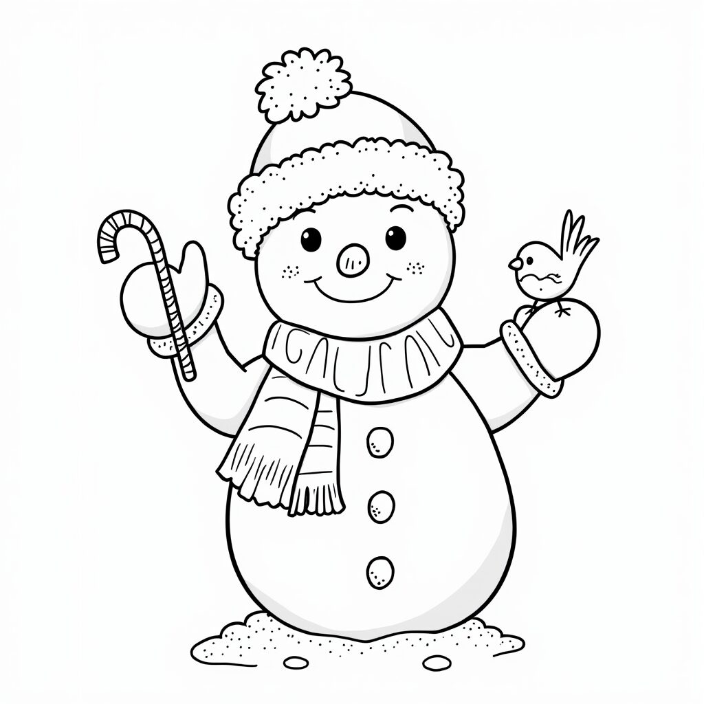 dessin coloriage de noel