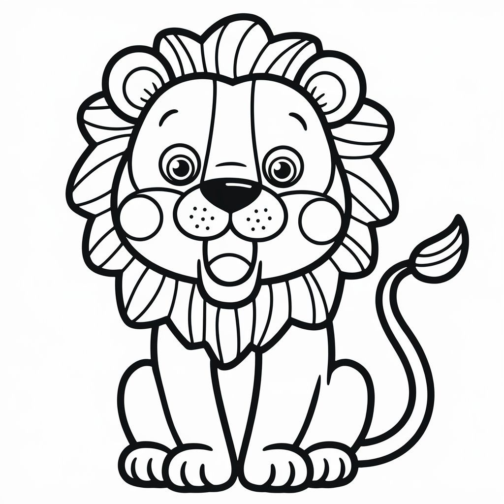 coloriages le roi lion