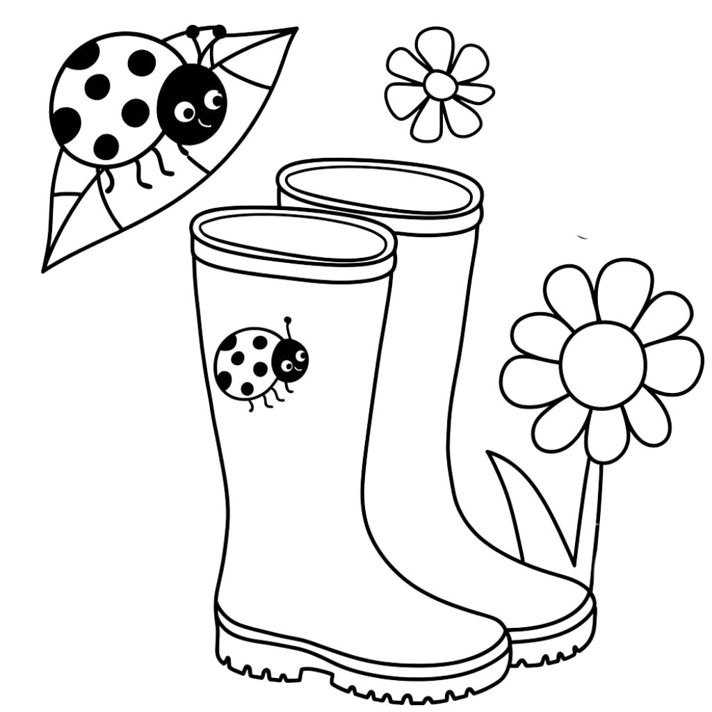 coloriage fleurs printemps