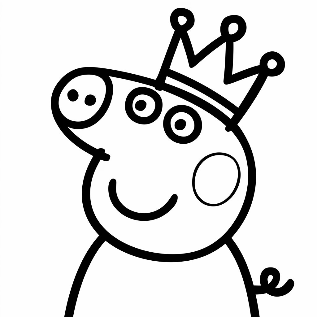 coloriage maison peppa pig