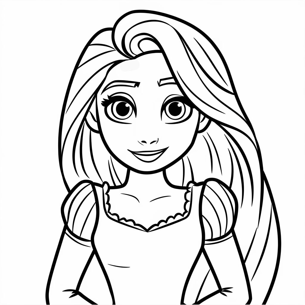 coloriage à imprimer disney princesse