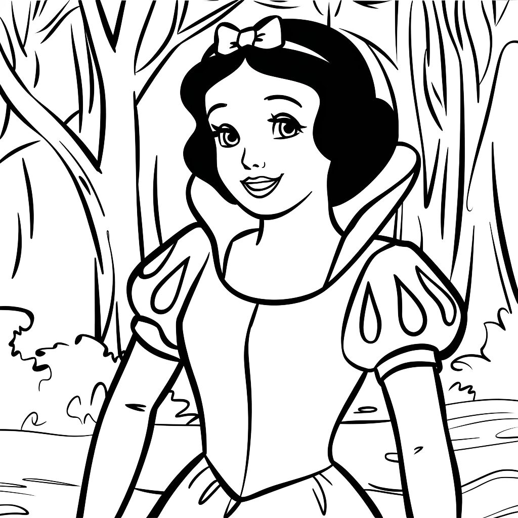 princesse disney coloriage