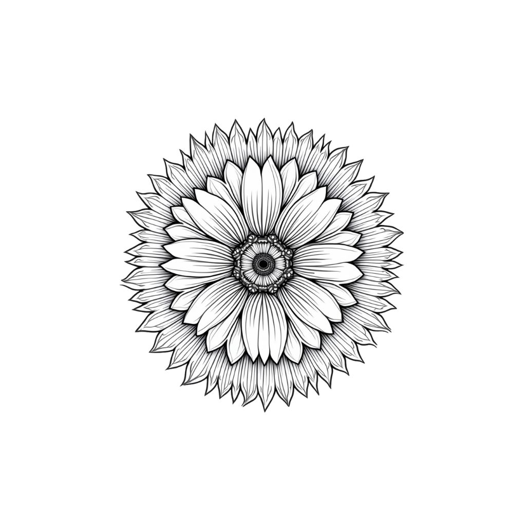 imprimer coloriage fleur