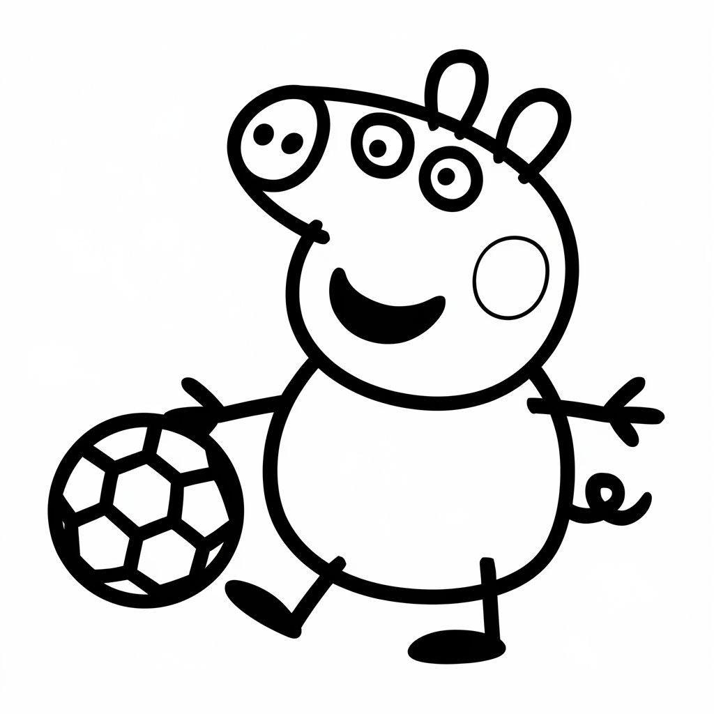 peppa pig coloriage à imprimer