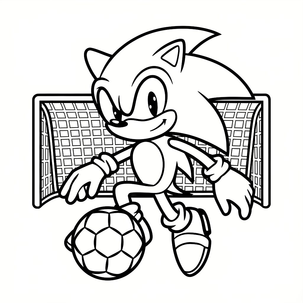 coloriage sonic et shadow