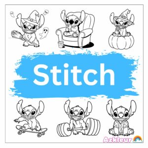 Coloriage Stitch