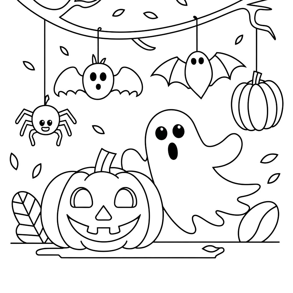 coloriage stitch halloween
