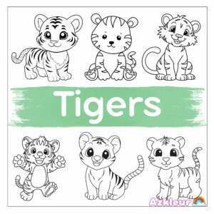 Coloriage Tigre