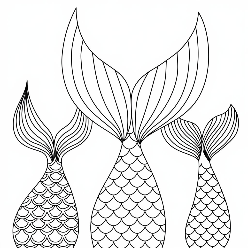 coloriage a imprimer sirene