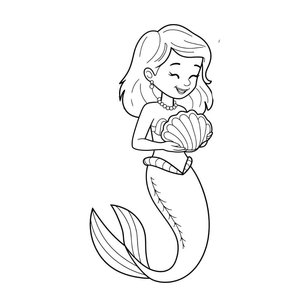 coloriage de siren