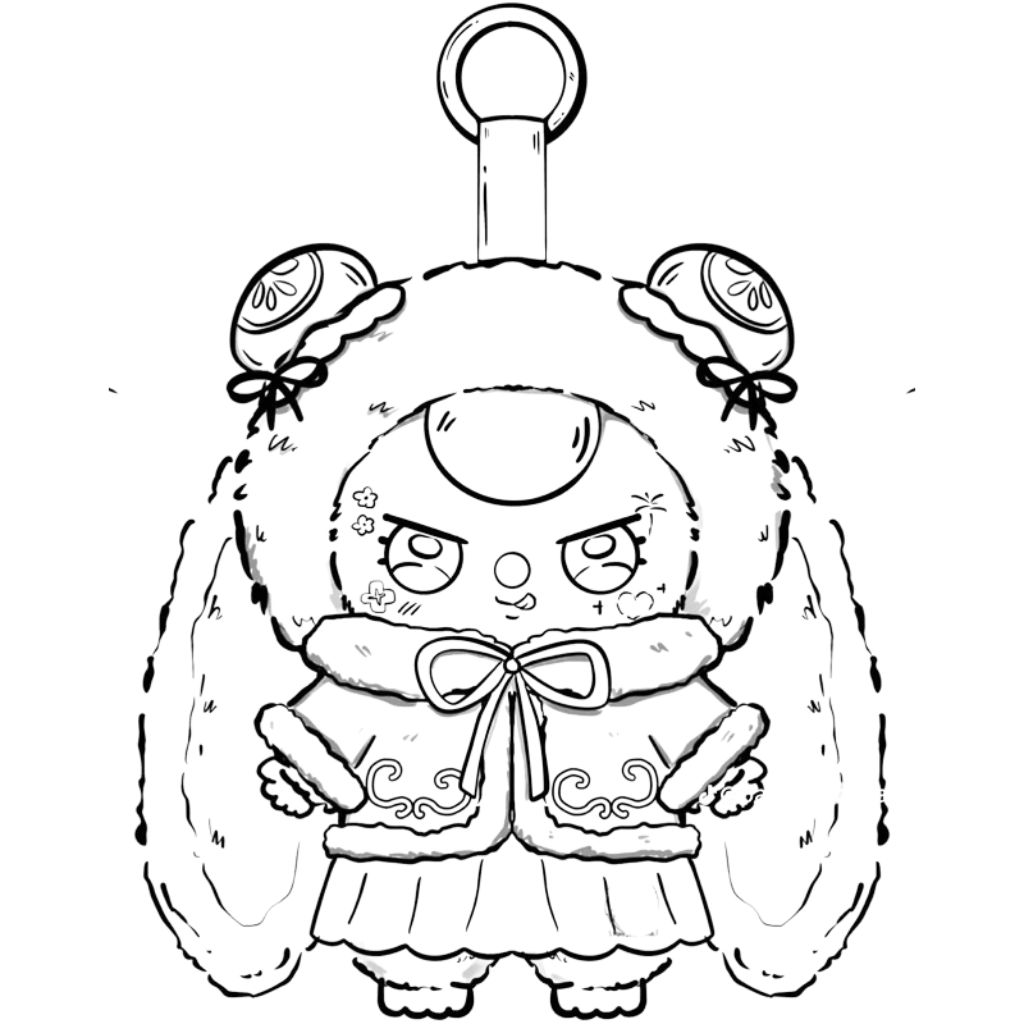 Idées créatives de coloriage baby three