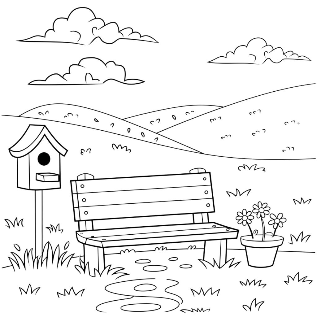 coloriage adulte jardin secret