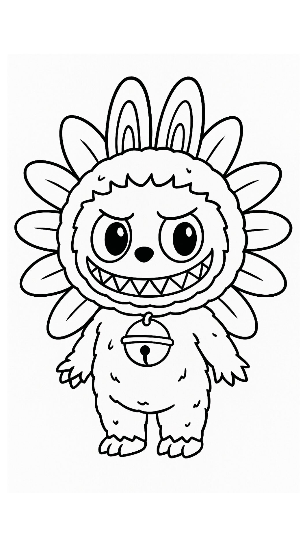 coloriage Labubu gratuit PDF