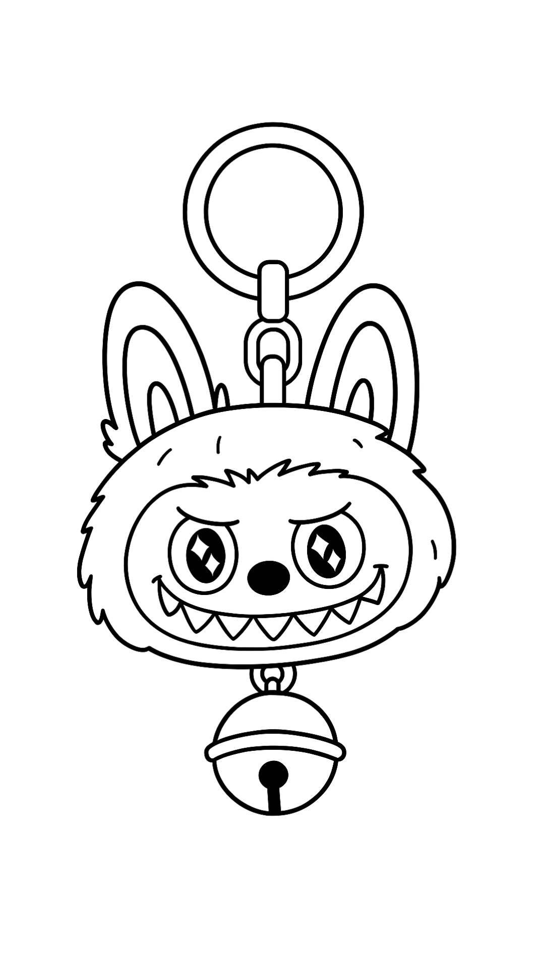 coloriage Labubu pour enfants