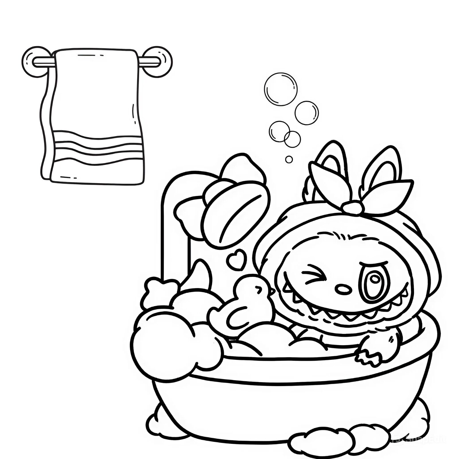 Labubu-coloriage-dessin