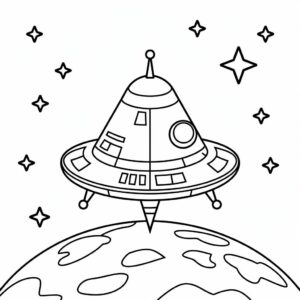 coloriage planete terre