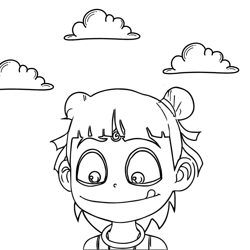 Coloriage Ne Zha avec fichier PDF gratuit