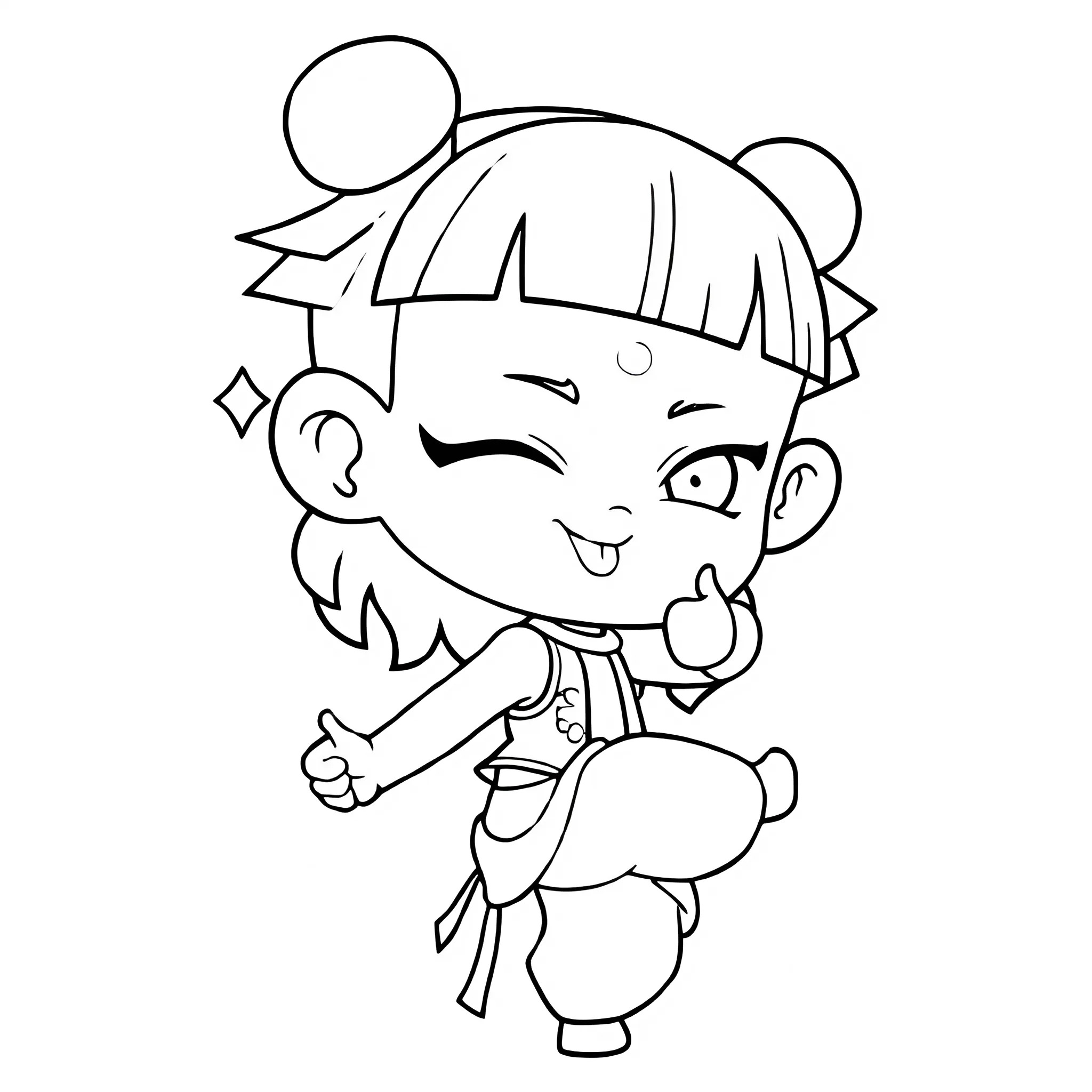 Dessins de Ne Zha à imprimer en haute qualité