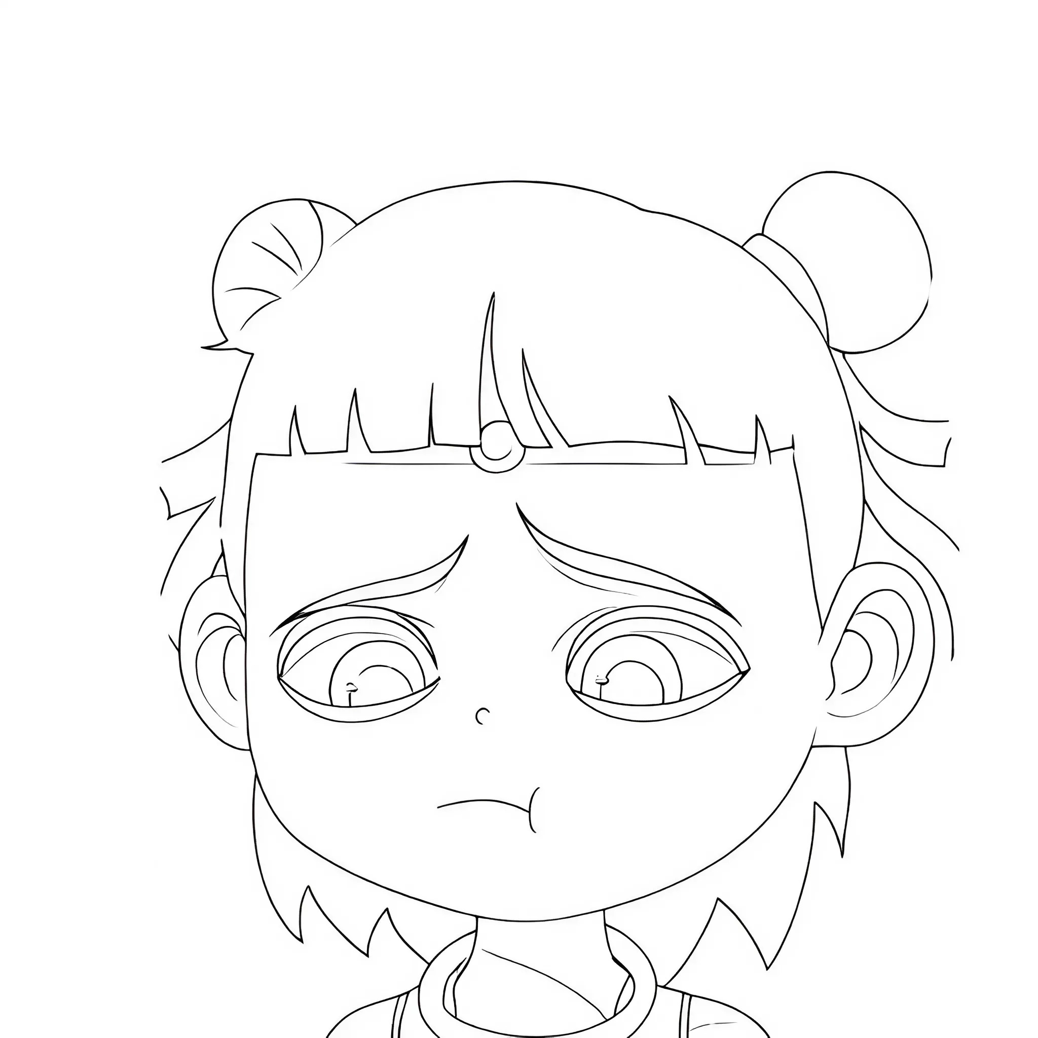 Feuilles de coloriage Ne Zha pour tout-petits et maternelles