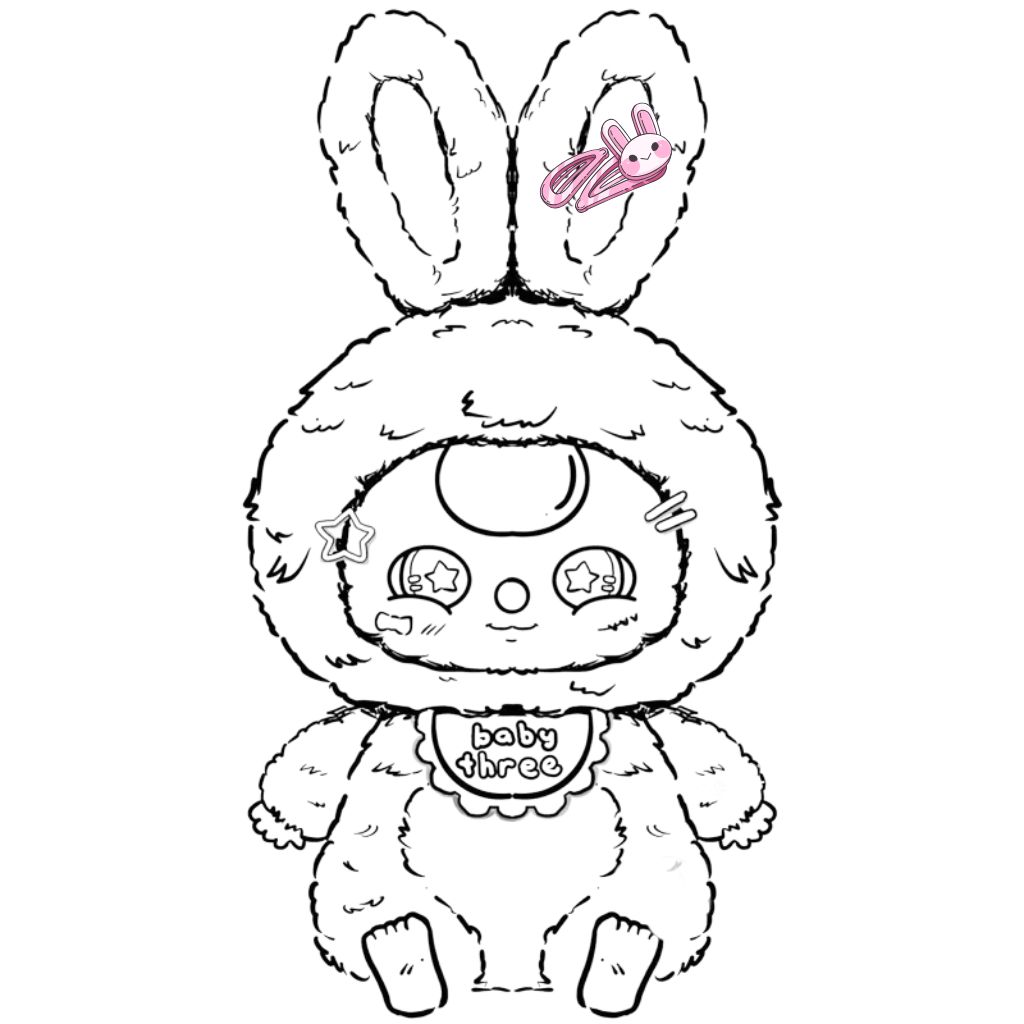 Art baby three gratuit à imprimer