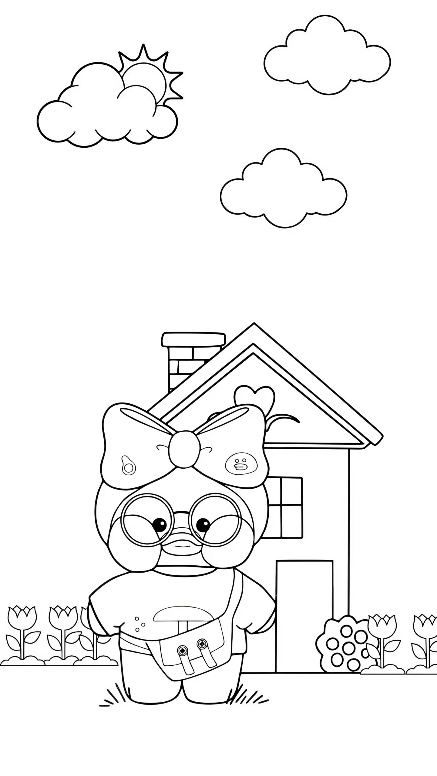 Coloriage Lalafanfan gratuit nouveau