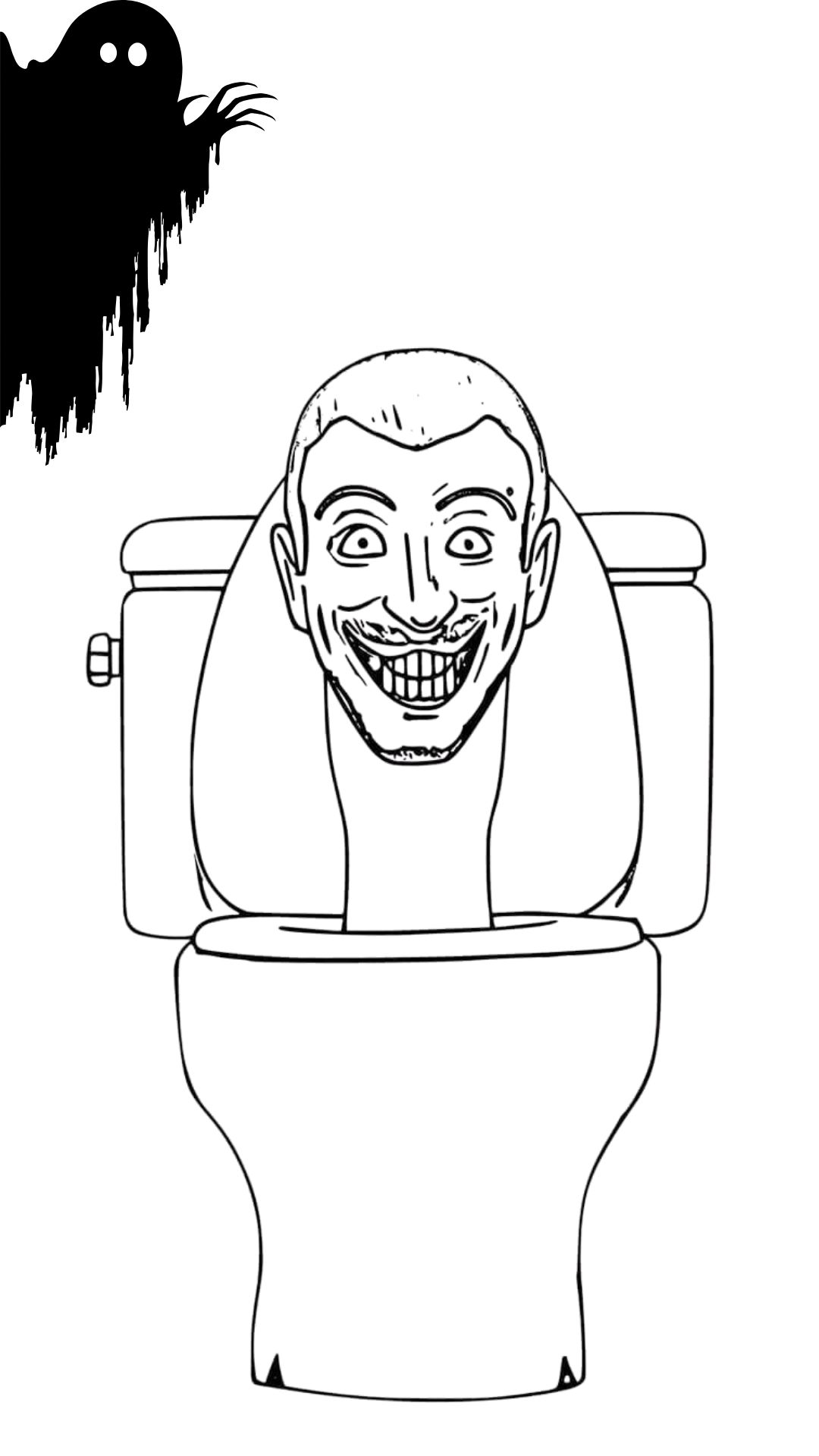 Coloriage Skibidi Toilet en ligne gratuit