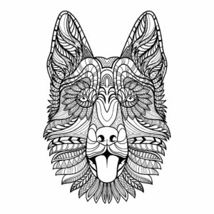 Coloriages Mandalas d’Animaux