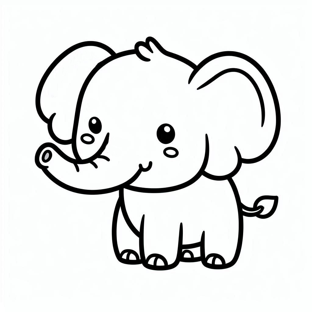 coloriage elmer elephant