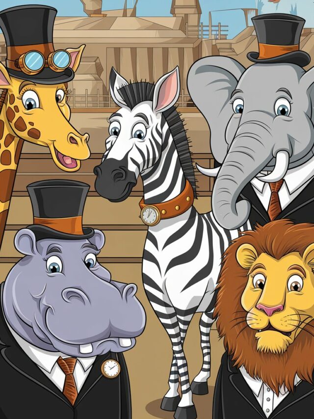 Kleurplaat Dierentuin