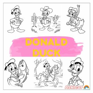 Coloriage Donald
