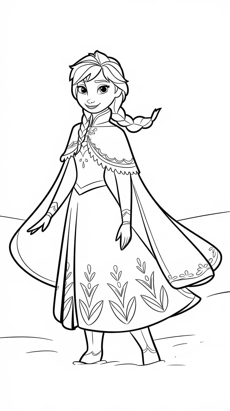 la reine des neiges coloriages
