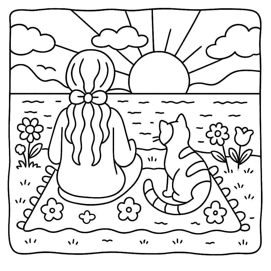 coloriage cozy