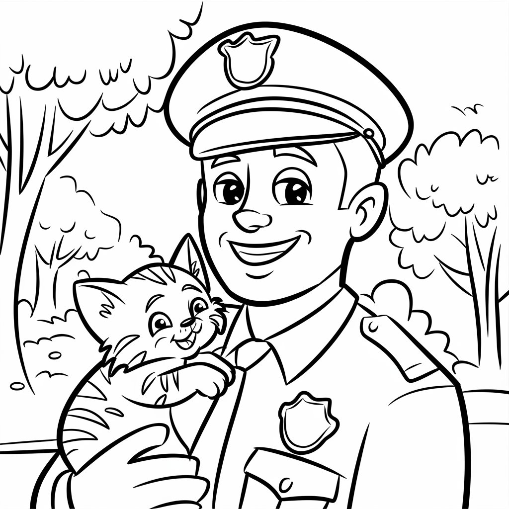coloriage playmobile police
