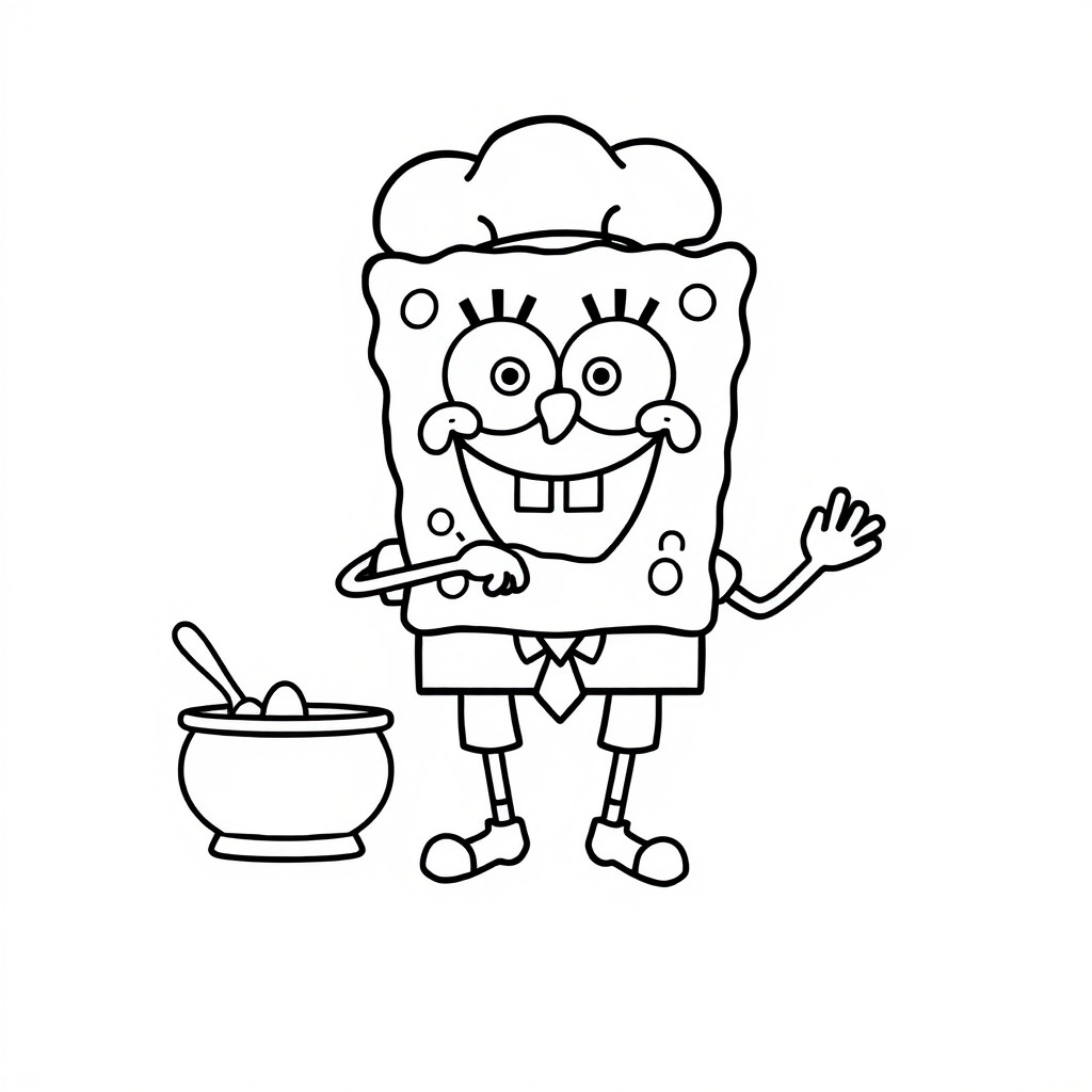 gratuit coloriage spongebob