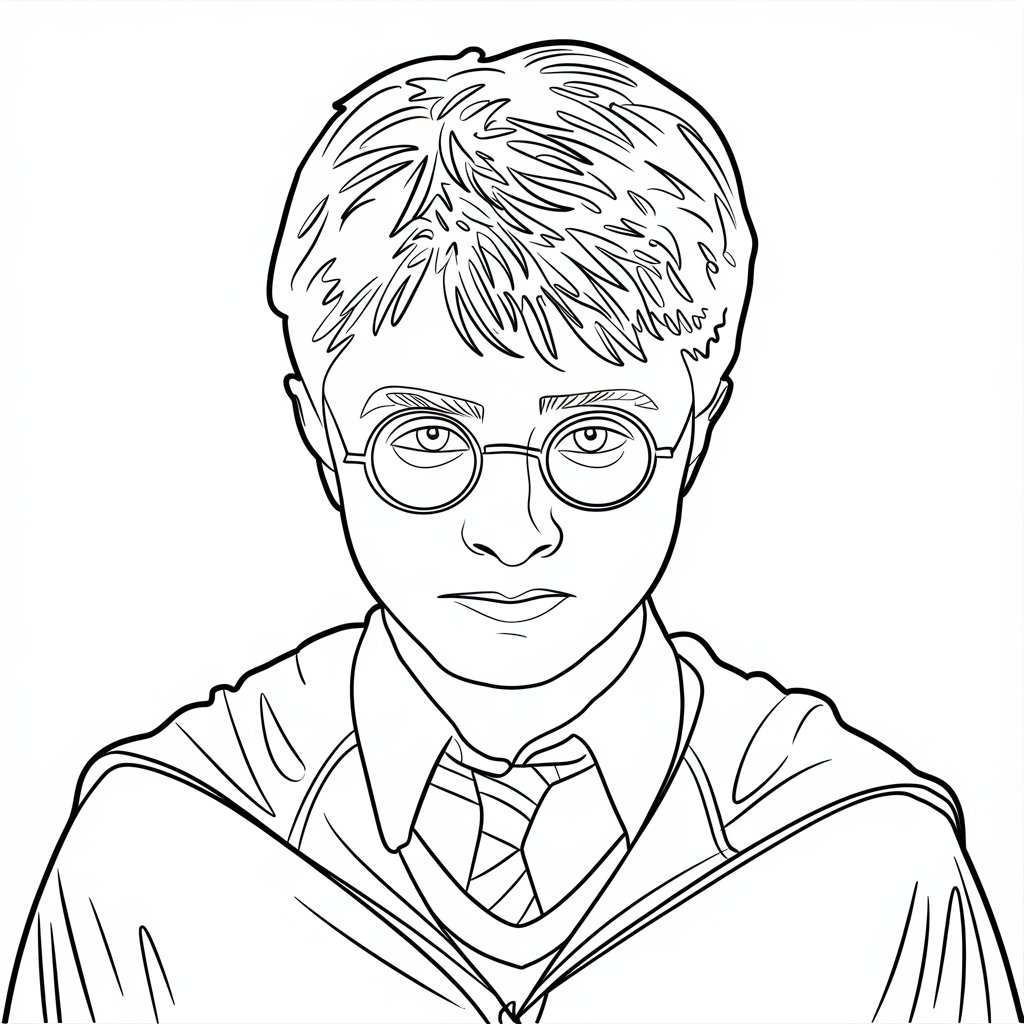 coloriages harry potter à imprimer